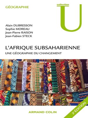 cover image of L'Afrique subsaharienne